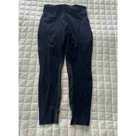 J CREW Womens Pants Pixie Jodhpur Blue Riding Ponte Knit Skinny Equestrian 10 - Picture 4 of 12